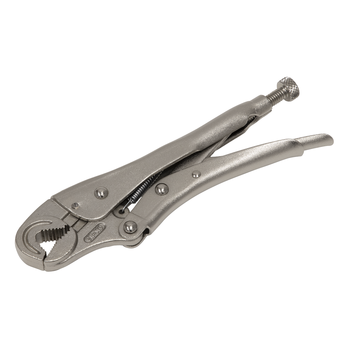 Sealey AK6871 Locking Pliers Round Jaws 195mm 0-35mm Capacity