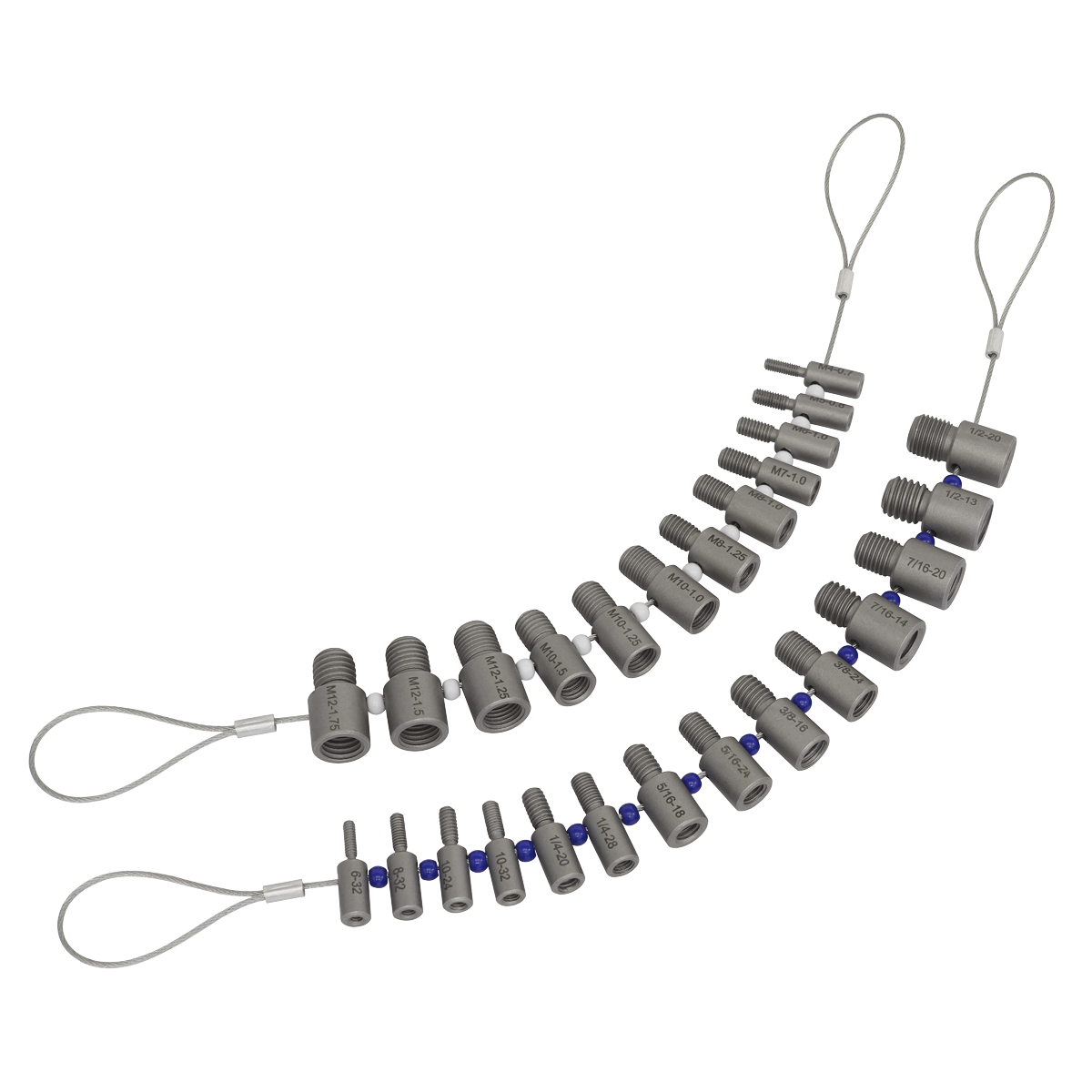 Sealey AK70NBC Thread Checker Nut & Bolt Checker - Metric/Imperial