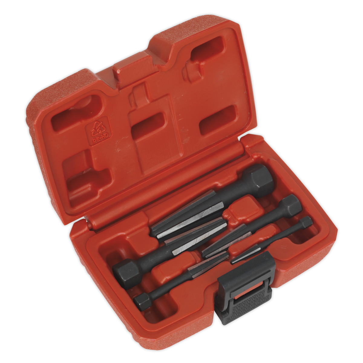 Sealey AK752 Screw Extractor Set 5pc Double Edge