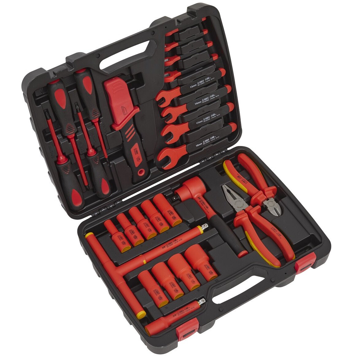 Sealey AK7945 1000V Insulated Tool Kit 27 Piece VDE Approved