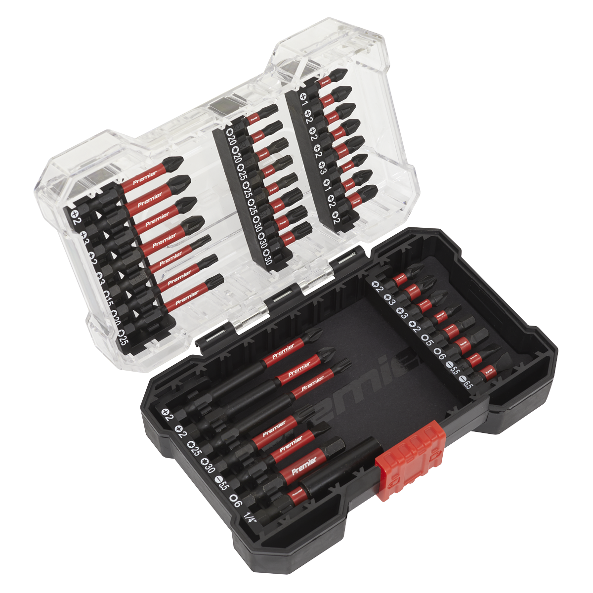 Sealey AK8282 Power Tool Bit Set 38pc Impact Grade