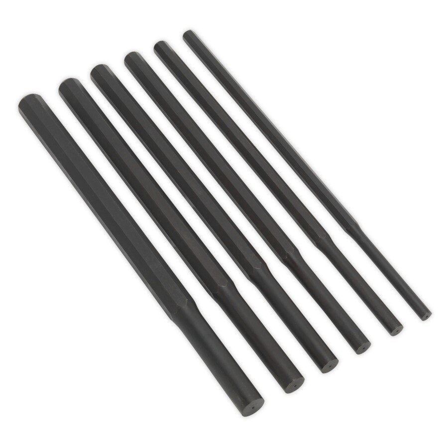 Sealey AK91226 Parallel Pin Punch Set 6pc Heavy-Duty Metric