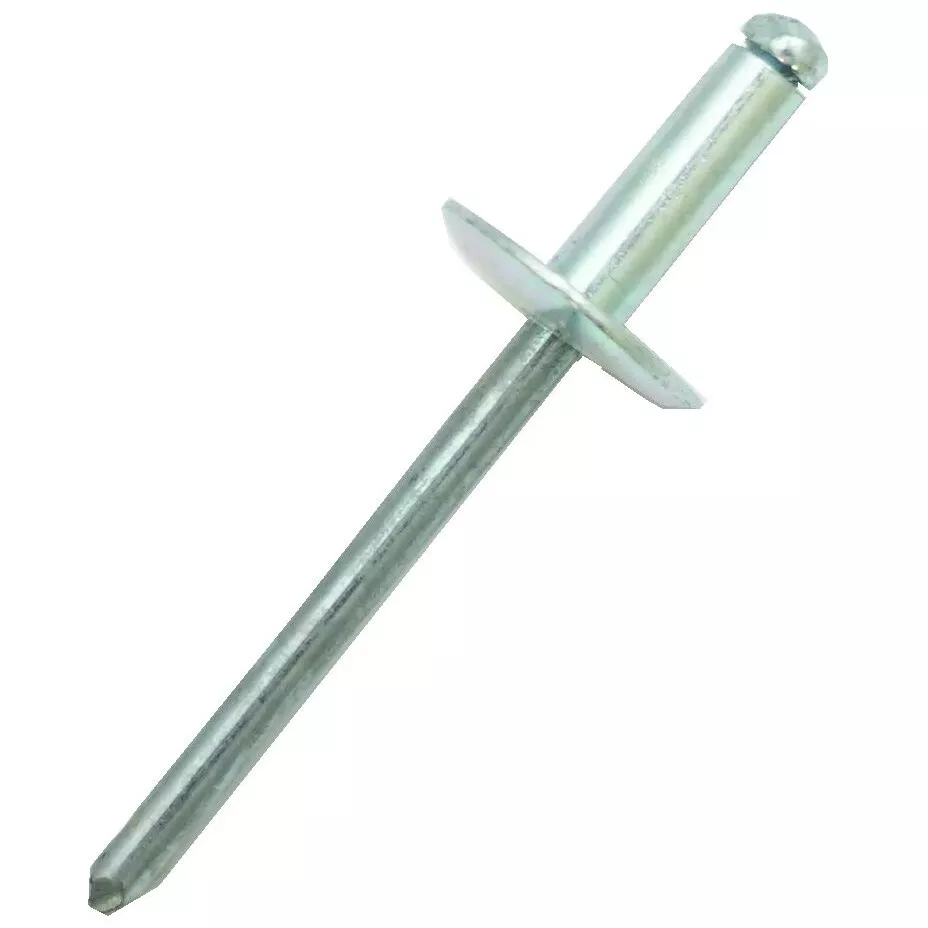 JRP OJASL484016 Aluminium/Steel Large Flange Head Rivet - 4.8 x 40mm  (Box of 125) 