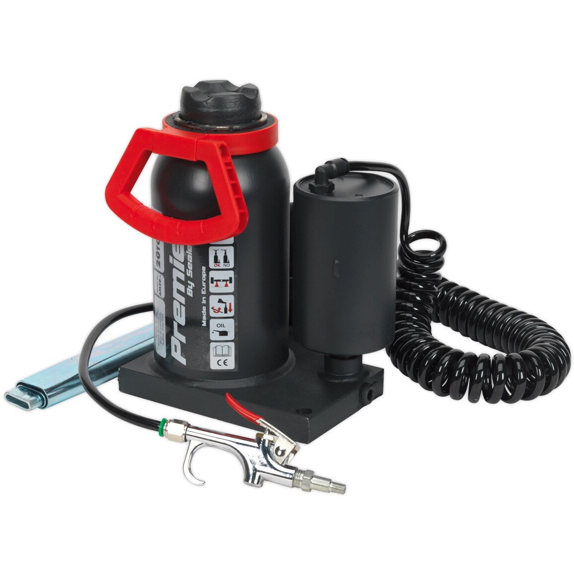 Sealey AM20 Bottle Jack Premier 20tonne Manual/Air Hydraulic