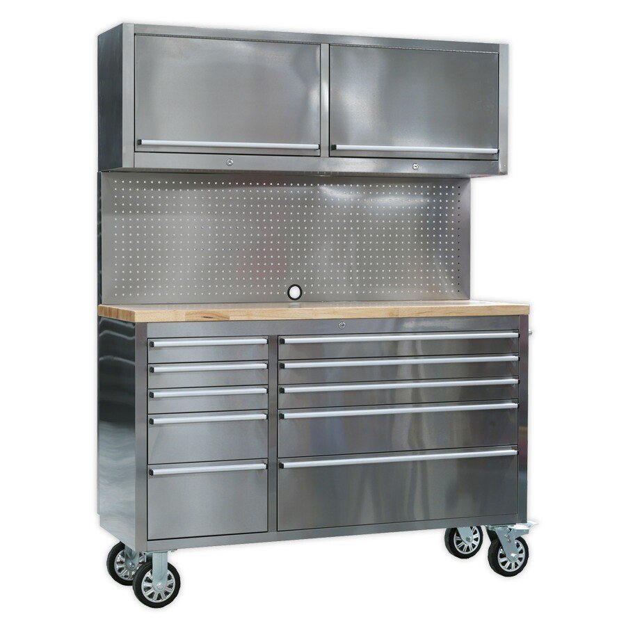 Sealey stainless steel tool cabinet