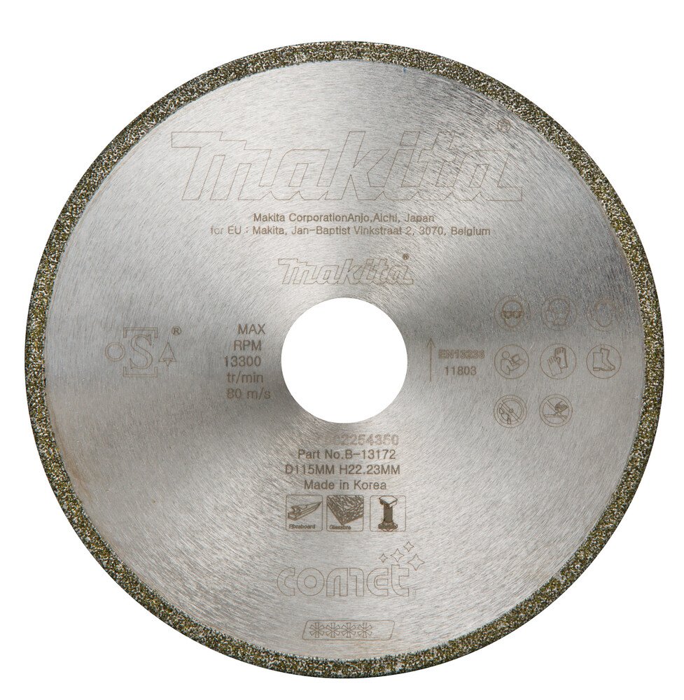 Makita B-13172 Comet 115 22.23 Electroplate