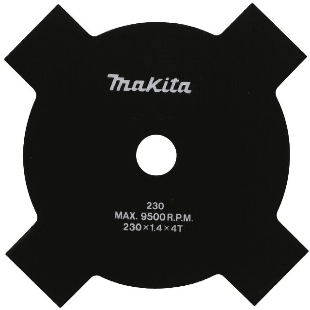 Makita D-66014 Star Brush Cutter blade 255mm x 25.4mm 4 Tooth (Replaces B-14124)