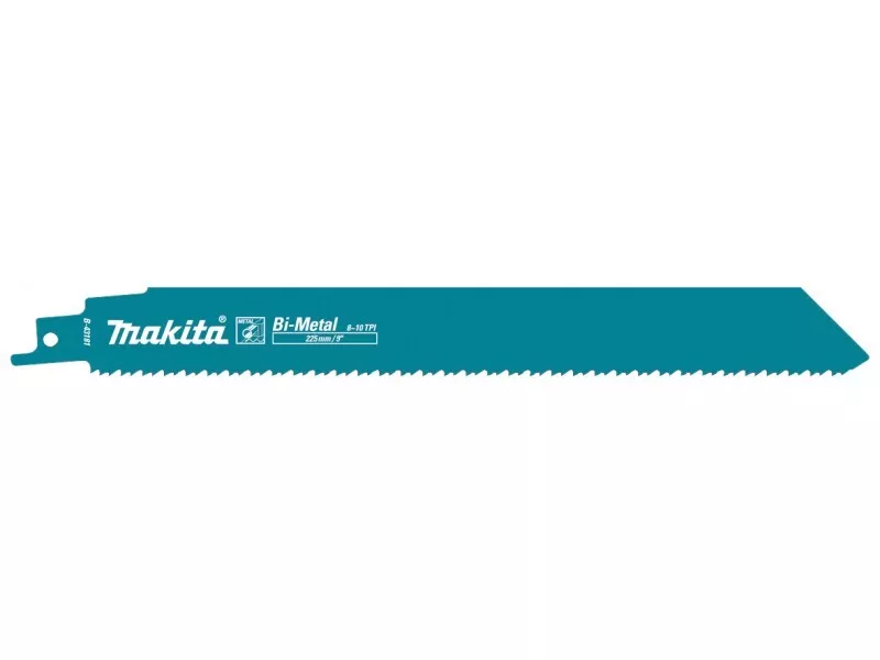 Makita B-43181 Heavy Duty Metal Cutting Reciprocating Saw Blade 225mm (pack of 5)