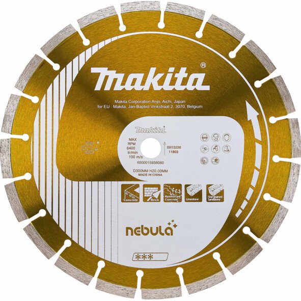 Makita B-54031 300mm Diamond Blade "Nebula" General Purpose