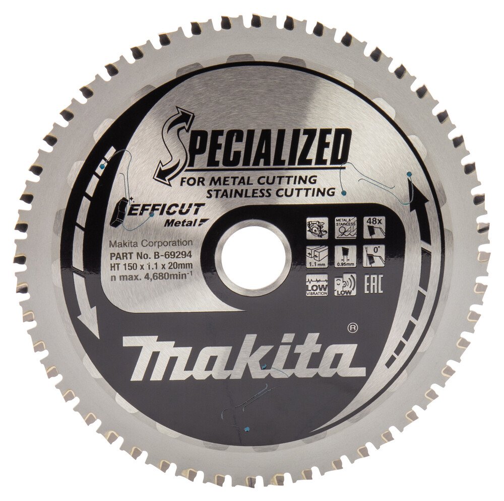 Makita B-69294 TCT Efficut Saw Blade 150X48T
