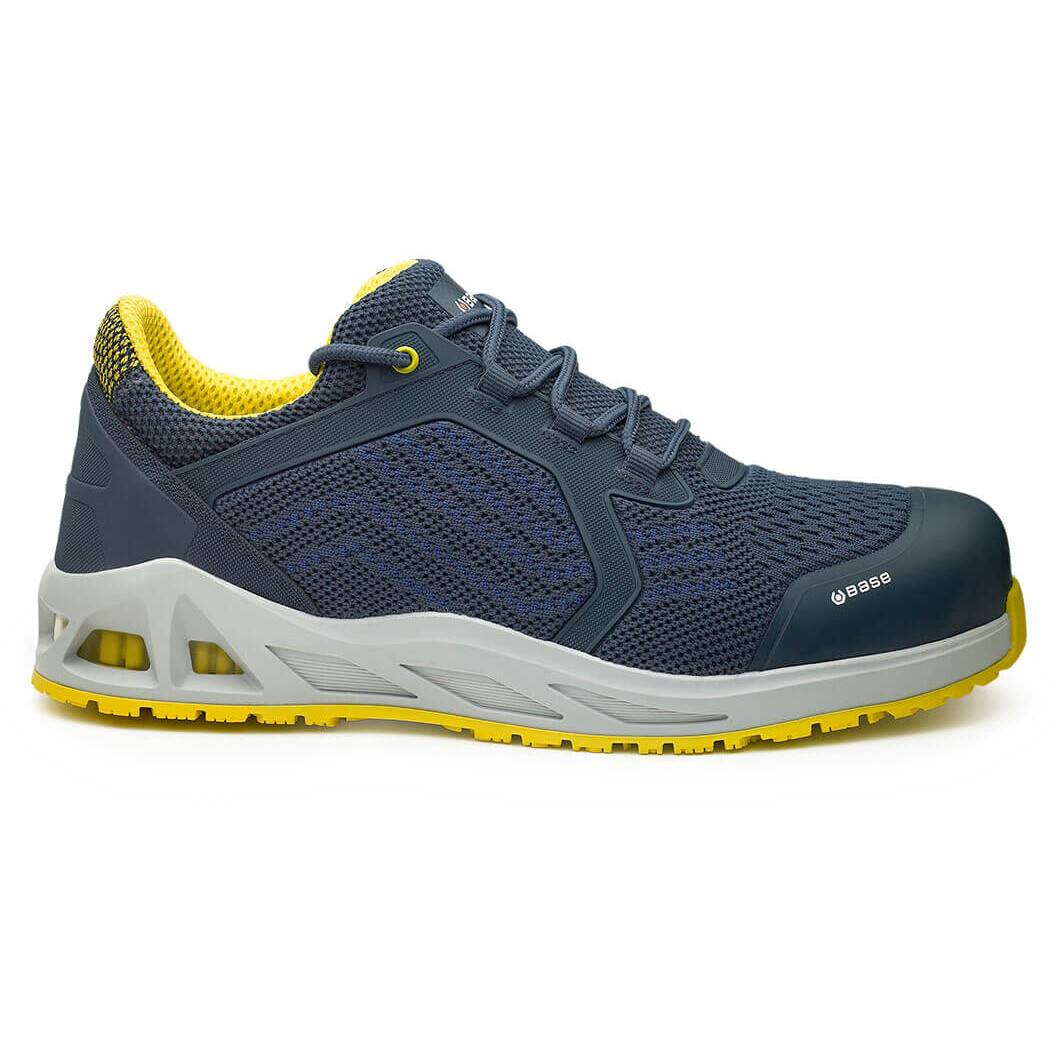 Portwest Base B1015 Kaptiv RXT K Sprint Safety Shoe Navy Yellow
