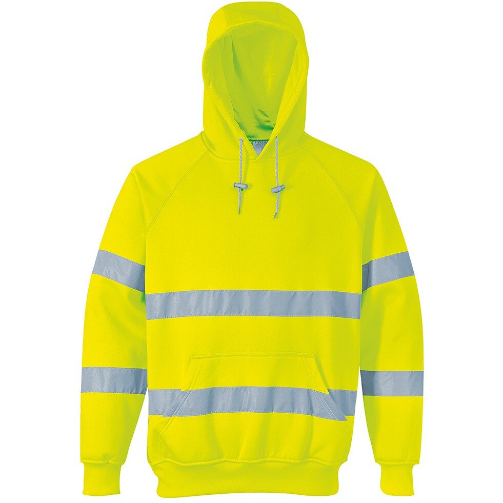 Portwest B304 Hi-Vis Hooded Sweatshirt HiVis Hoodie