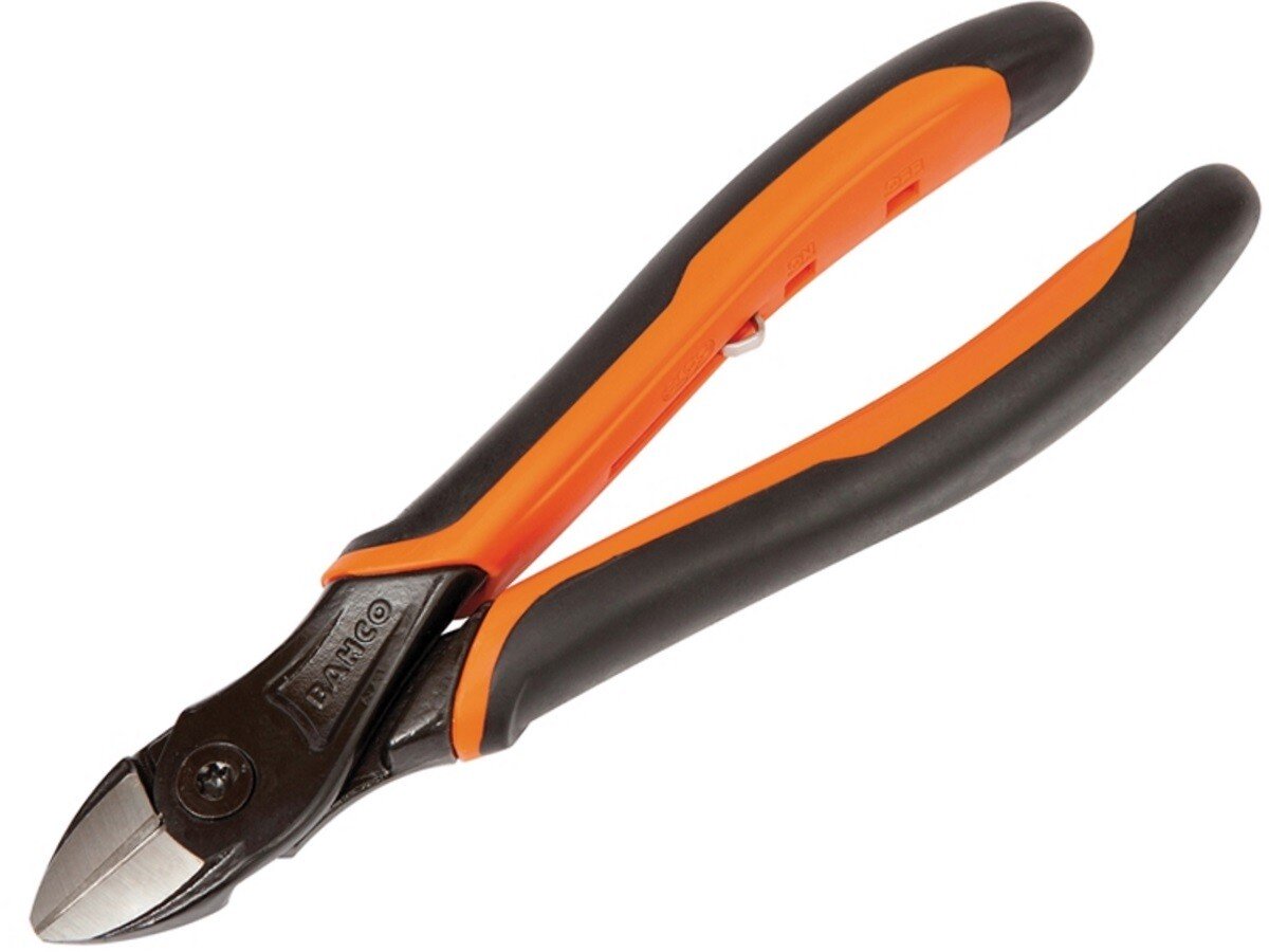 Bahco 2101G-180 Ergo Side Cutting Pliers Spring In Handle 180mm BAH2101G180N