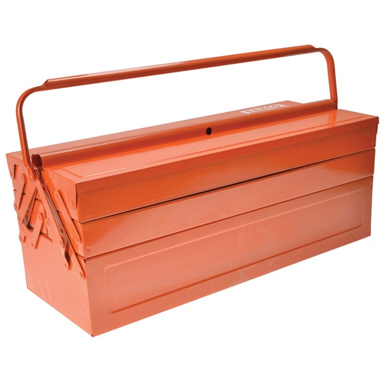 Bahco 3149-OR Orange Metal Cantilever Tool Box 21in BAH3149OR