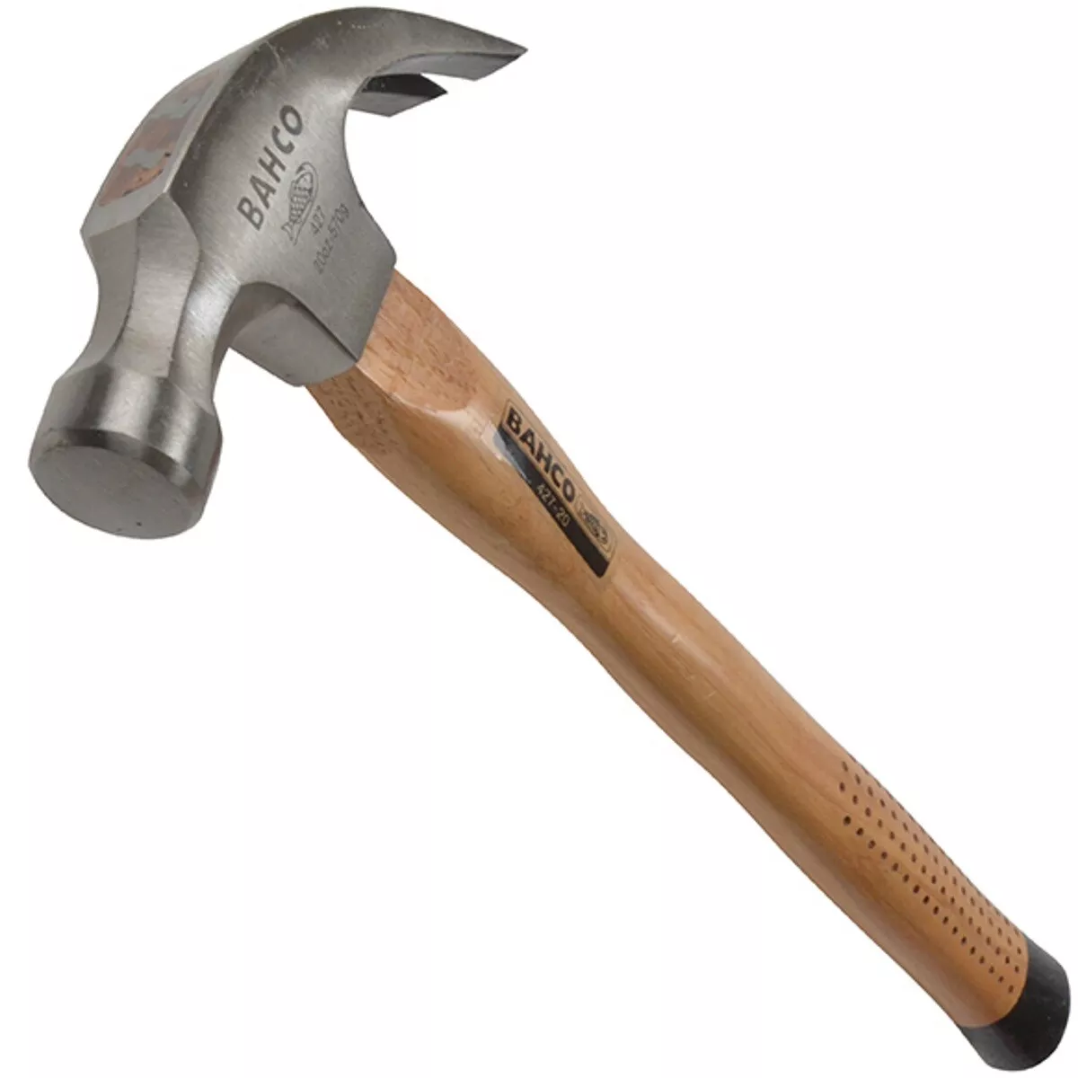 Bahco 427-20 Claw Hammer Hickory Shaft 570g (20oz) BAH42720