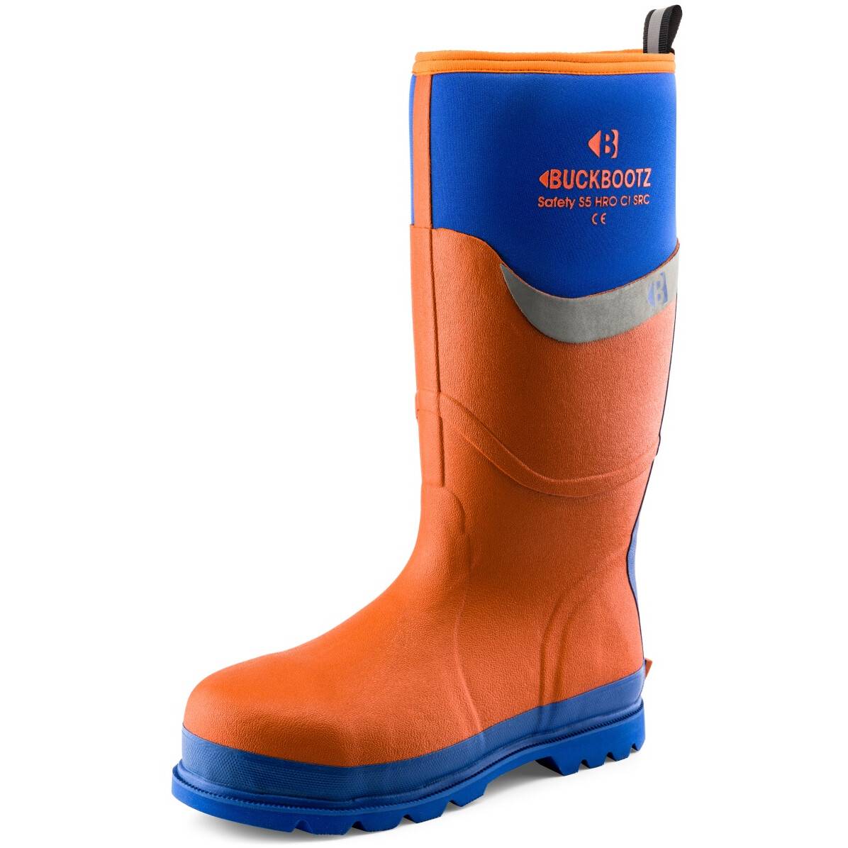 Buckbootz Buckler BBZ6000 Safety Wellington Boot HRO CI SRC S5 Buck Boots