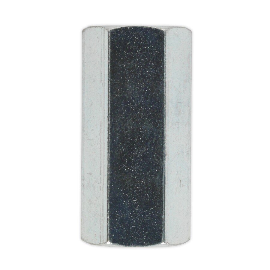 Sealey BC3824F Brake Tube Connector 3/8"UNF x 24tpi Female to Female Pack of 10