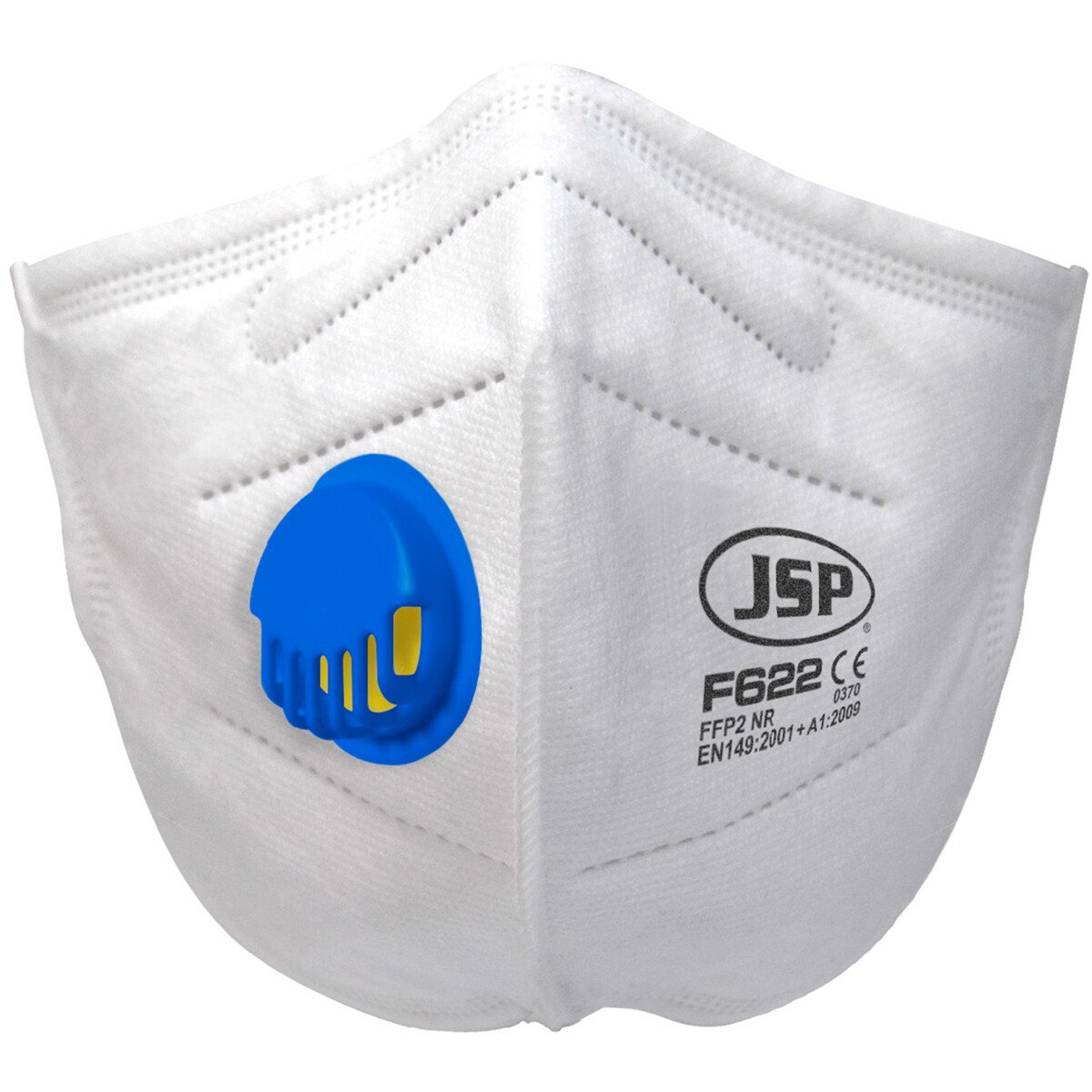 JSP F622 Box of 30 Disposable FFP2 Valved Fold Flat Mask BGW170-000-S00