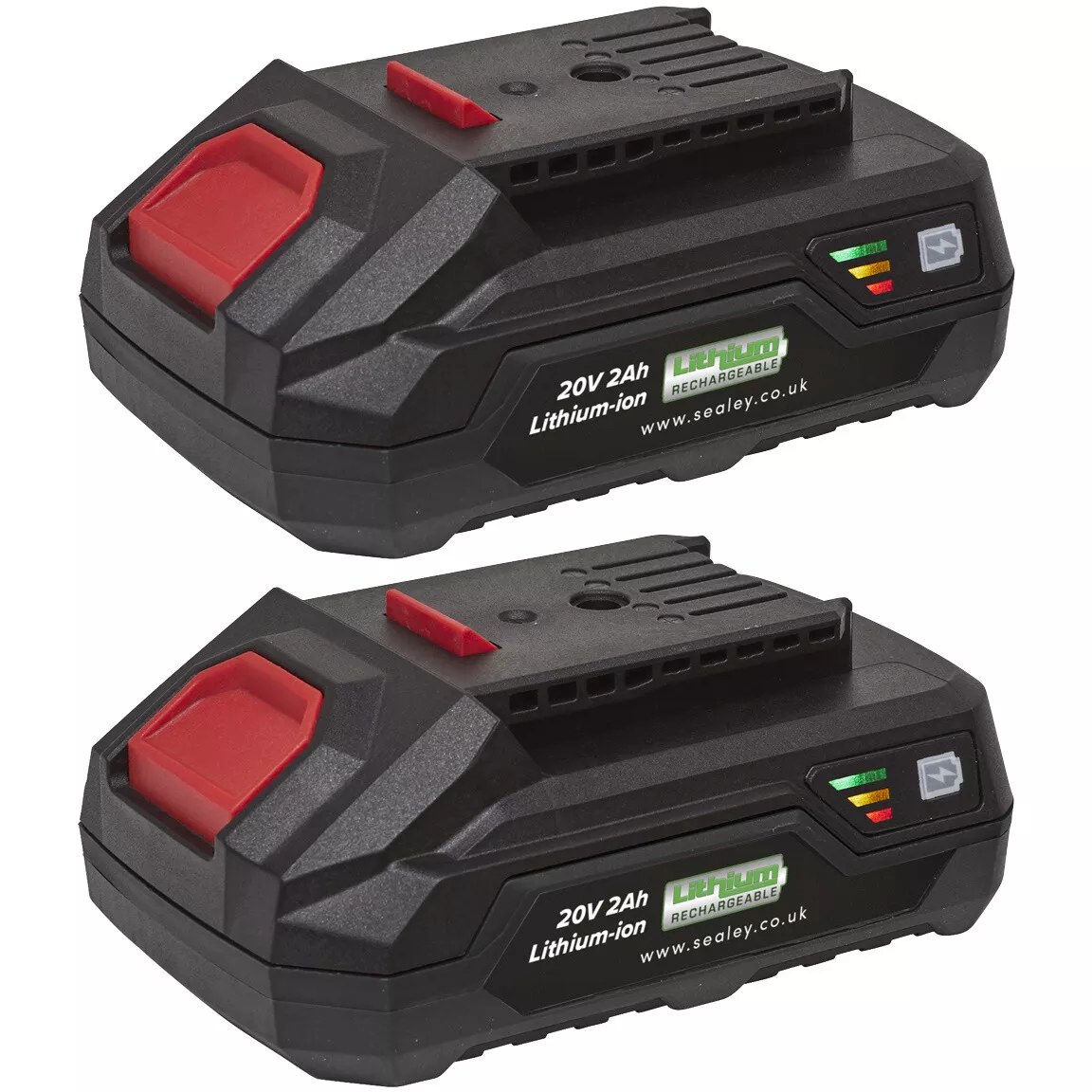 Sealey BK02 Power Tool Battery Pack 20V 2Ah Kit for SV20V Series