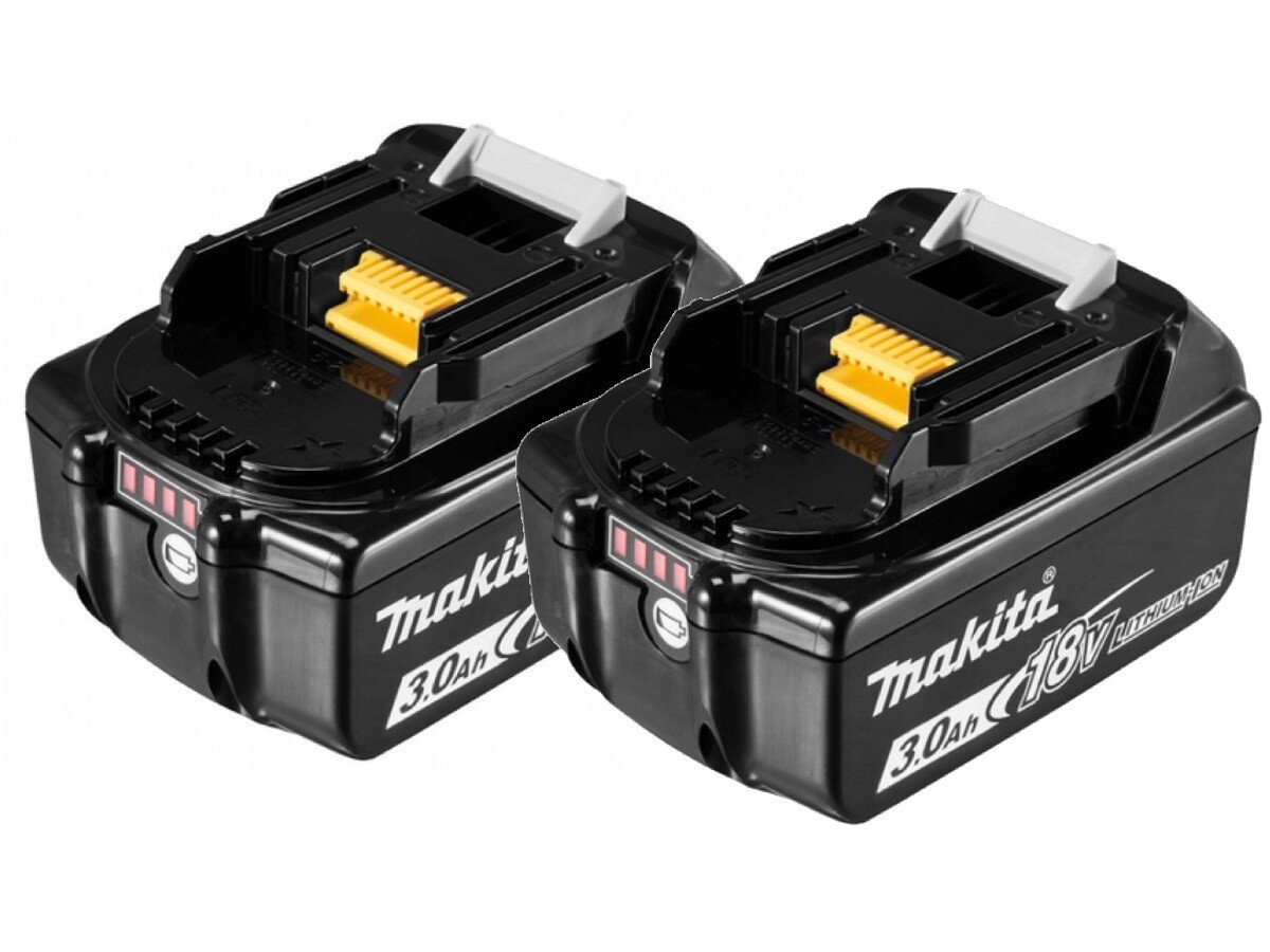 Makita BL1830B [Twinpack] 18V 3.0Ah Lithium Ion Battery (Special Pack of 2 Batteries)