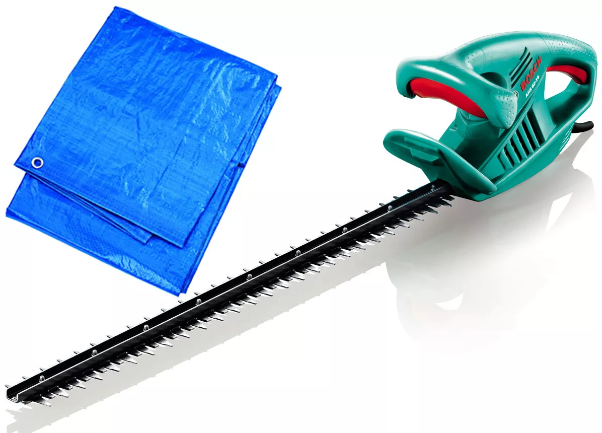 Bosch AHS 60-16 Electric Hedge Trimmer 600mm Blade Length 450W With Free Clipping Sheet
