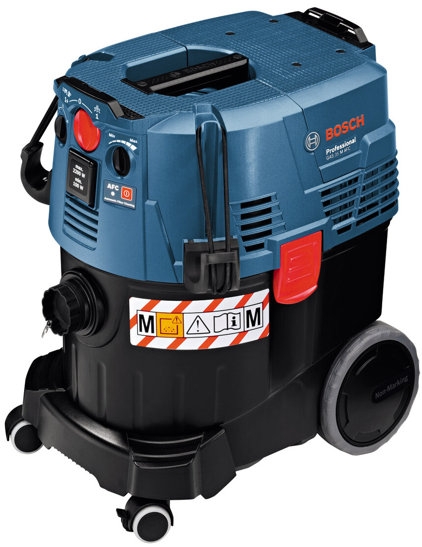 Bosch Gas35mafc Ltr M Class Wet Dry Vacuum Dust Extractor With Automatic Filter Cleaning