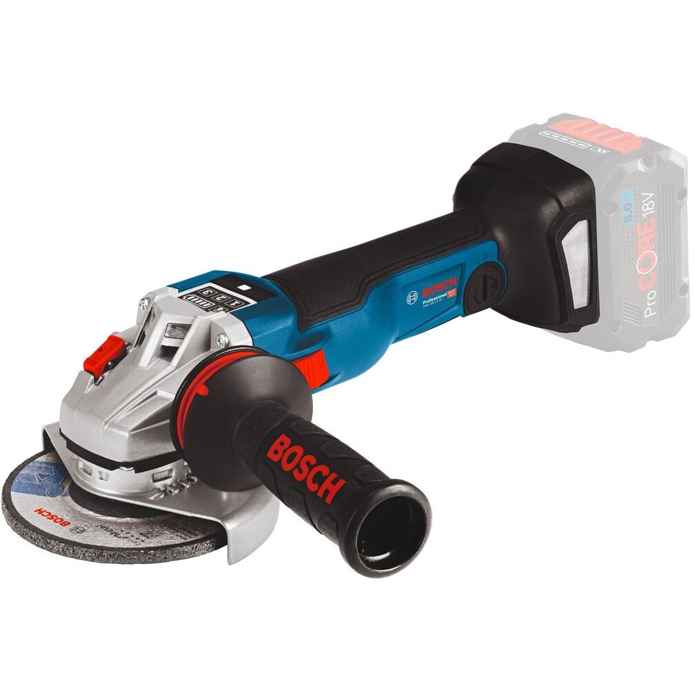 Bosch GWS18V-10SC Body Only 18V Brushless 125mm Angle Grinder in L-BOXX