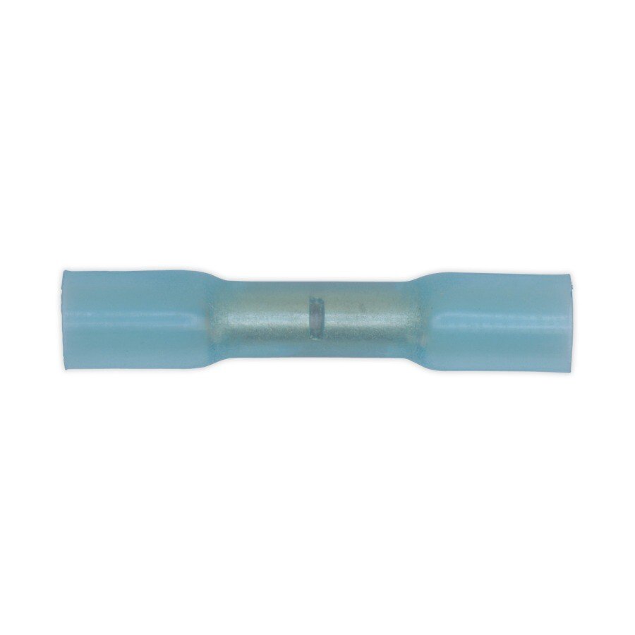 Sealey BTSB50 Heat Shrink Butt Connector Terminal ø5.8mm Blue Pack of 50