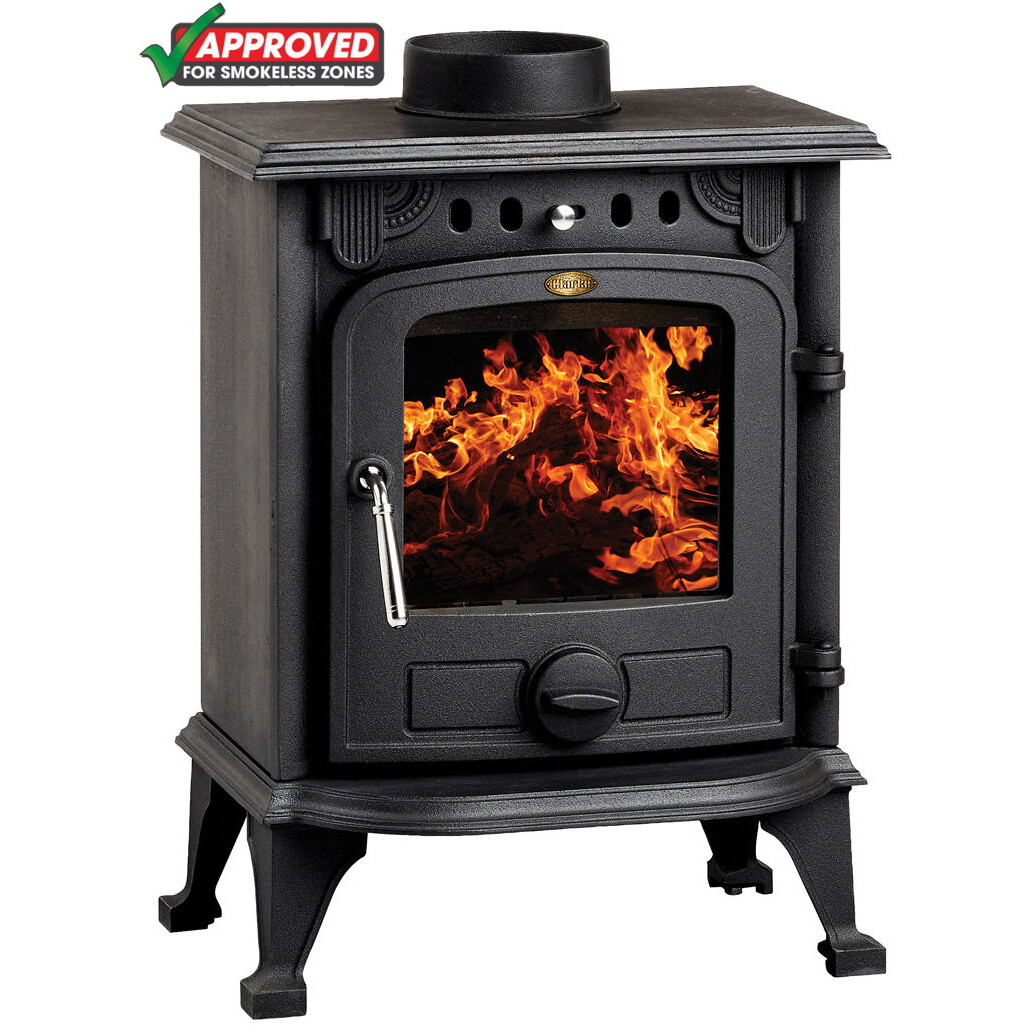 Clarke 6910134 Buckingham II 5.1KW EcoDesign Ready Wood Burning