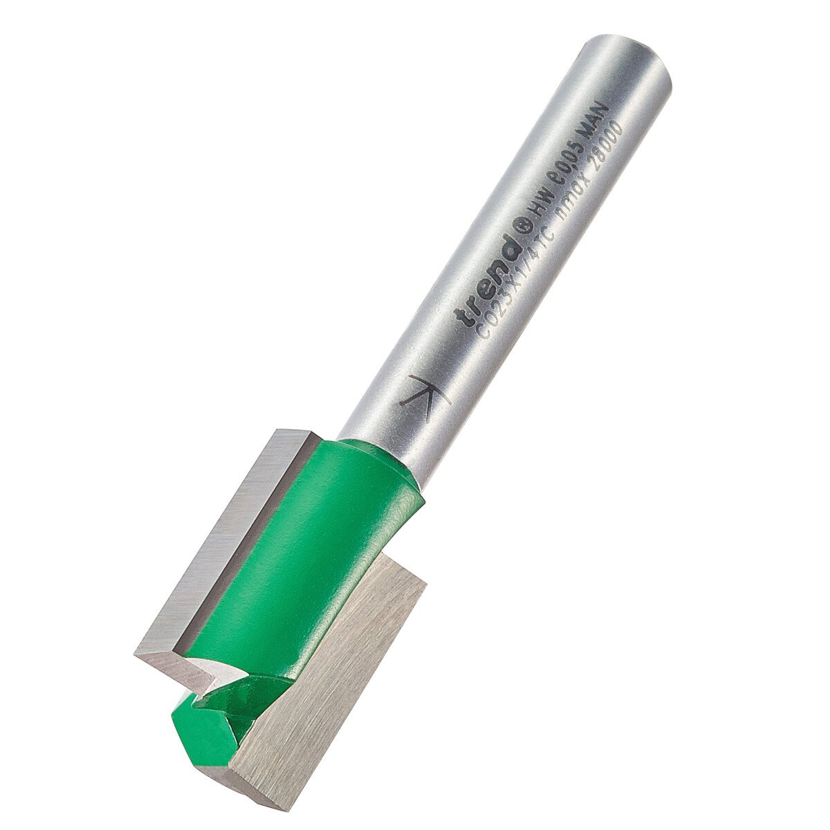 Trend C023X1/4TC Two Flute Cutter 14.3mm diameter