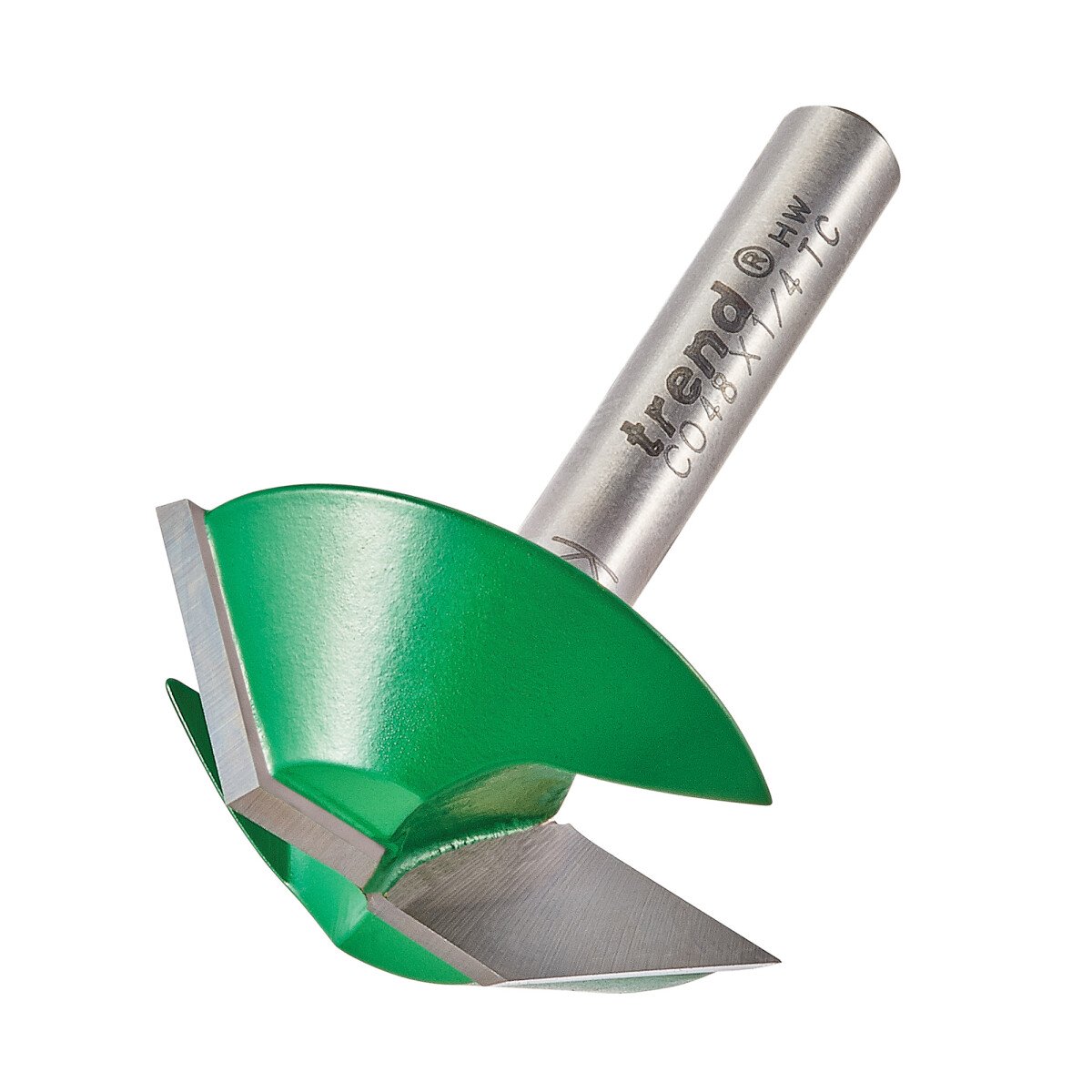 Trend C048X1/4TC Chamfer angle= 45 degrees
