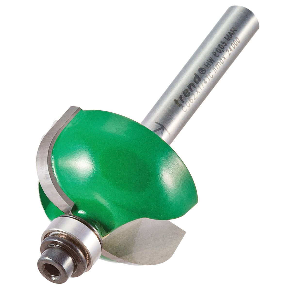 Trend C062X1/4TC Self guided radius 9.5mm