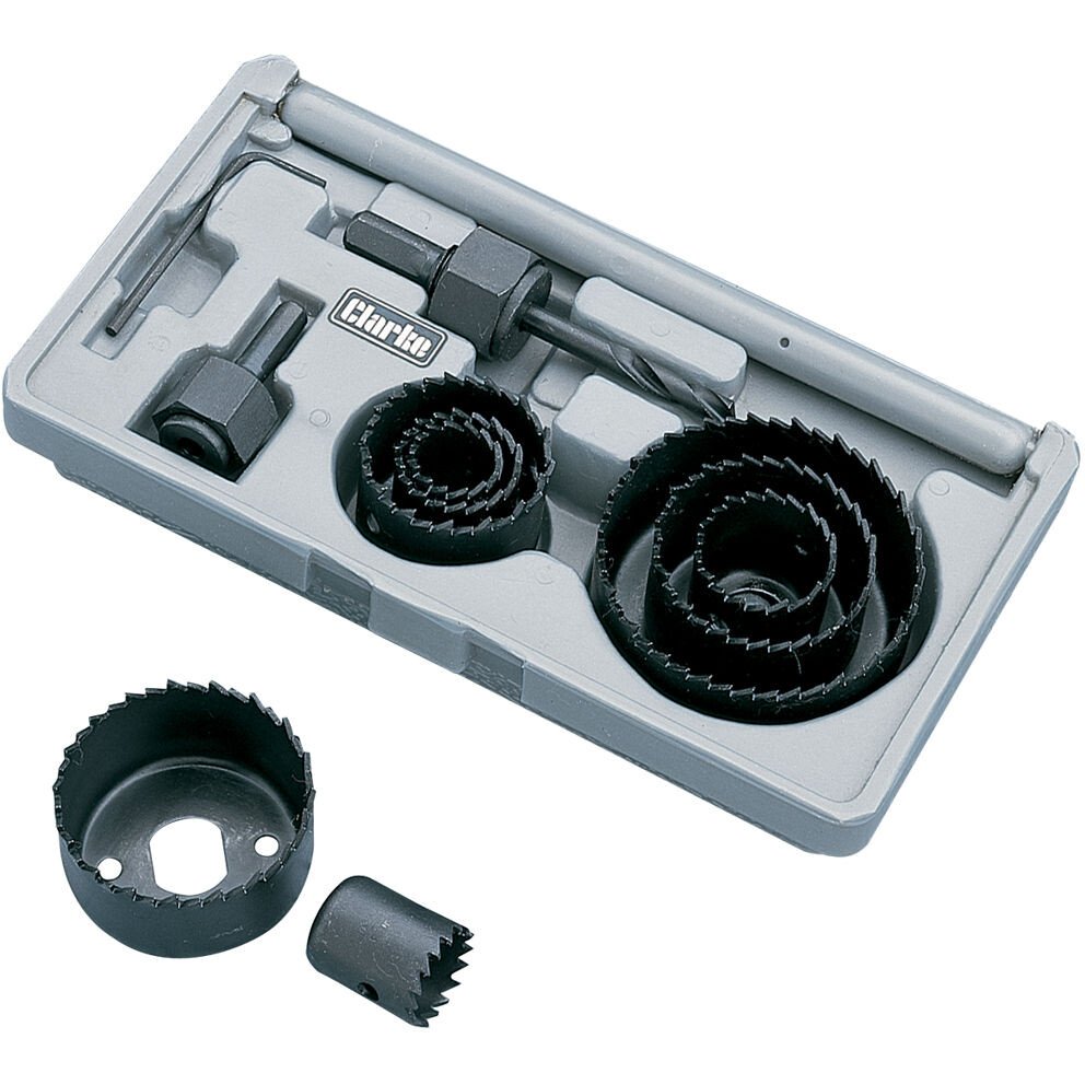 Clarke 1801349 CHT349 11 Piece Hole Saw Set