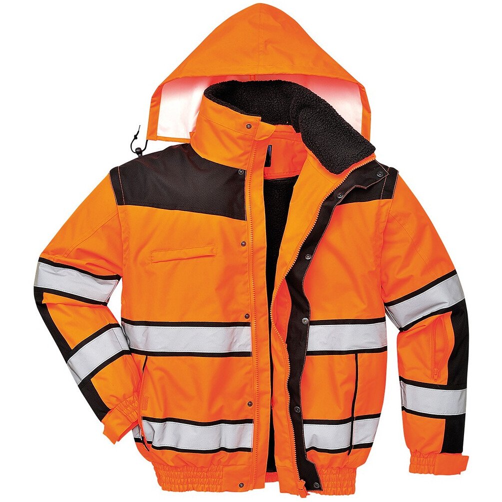 Portwest C466 Hi-Vis Classic Bomber Jacket High Visibility from Lawson HIS