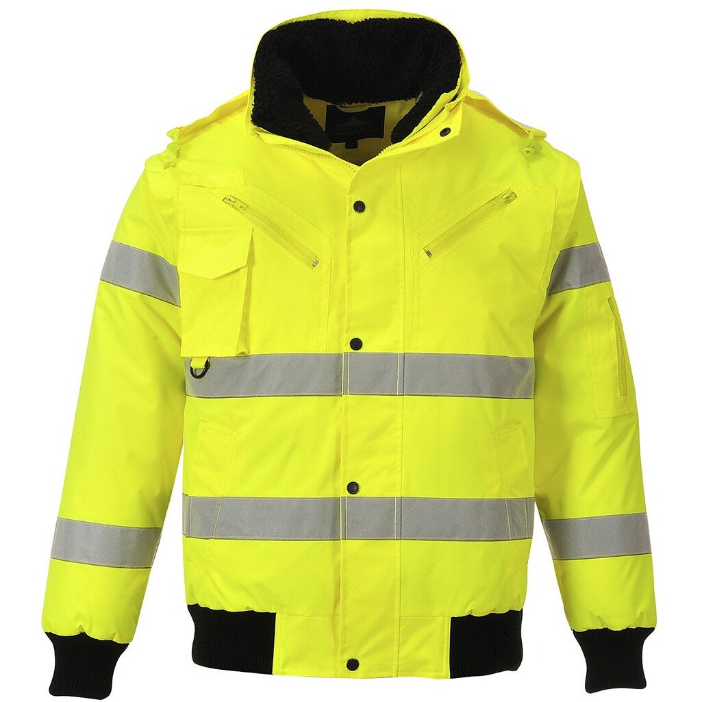 Portwest C467 Hi-Vis 3-in-1 Bomber Jacket 