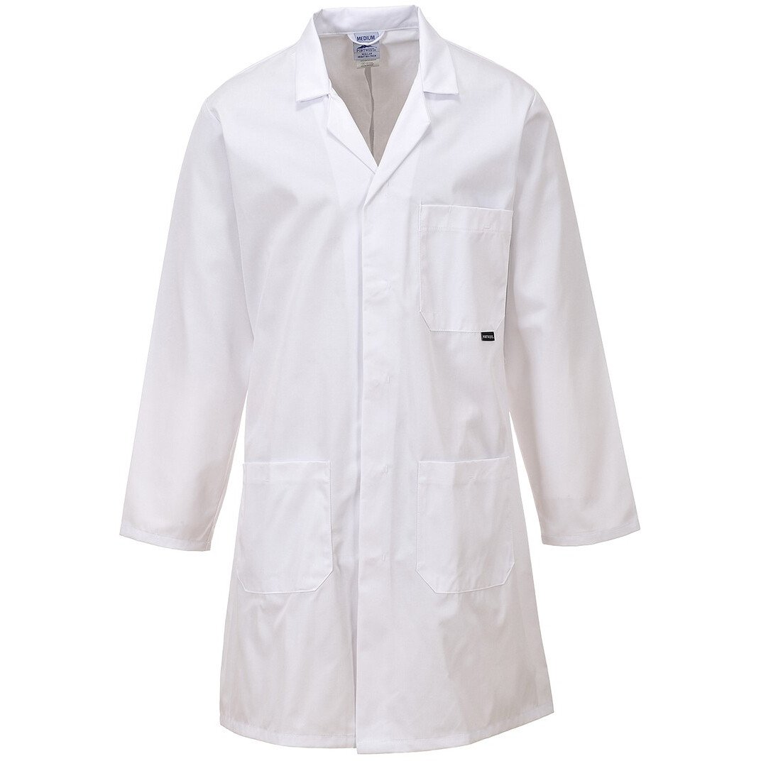 Portwest C852 Standard Coat - White