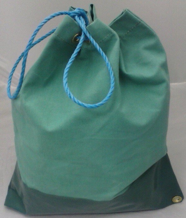 Lawson-HIS ENG535-LGE 'Refinery' Large Green Duffle Tool Bag 21" x 17"