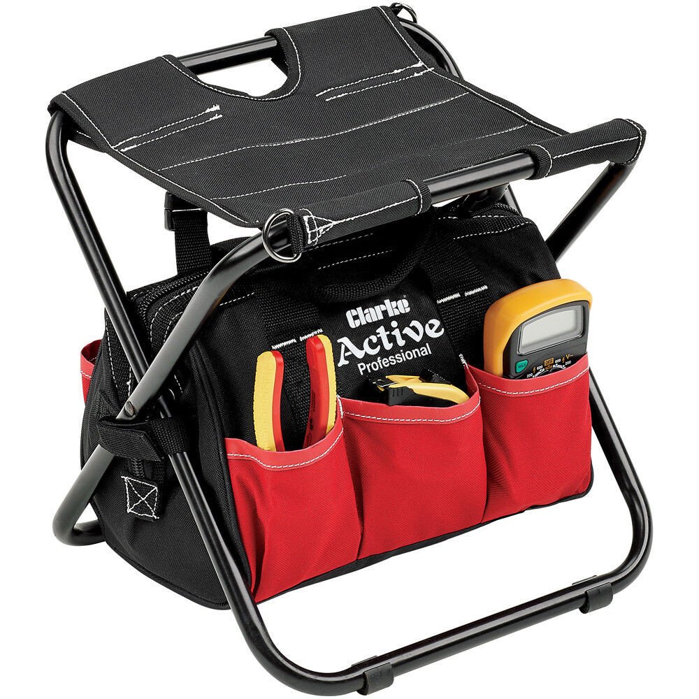 Clarke1801783 CHT783 Tool Bag With Seat
