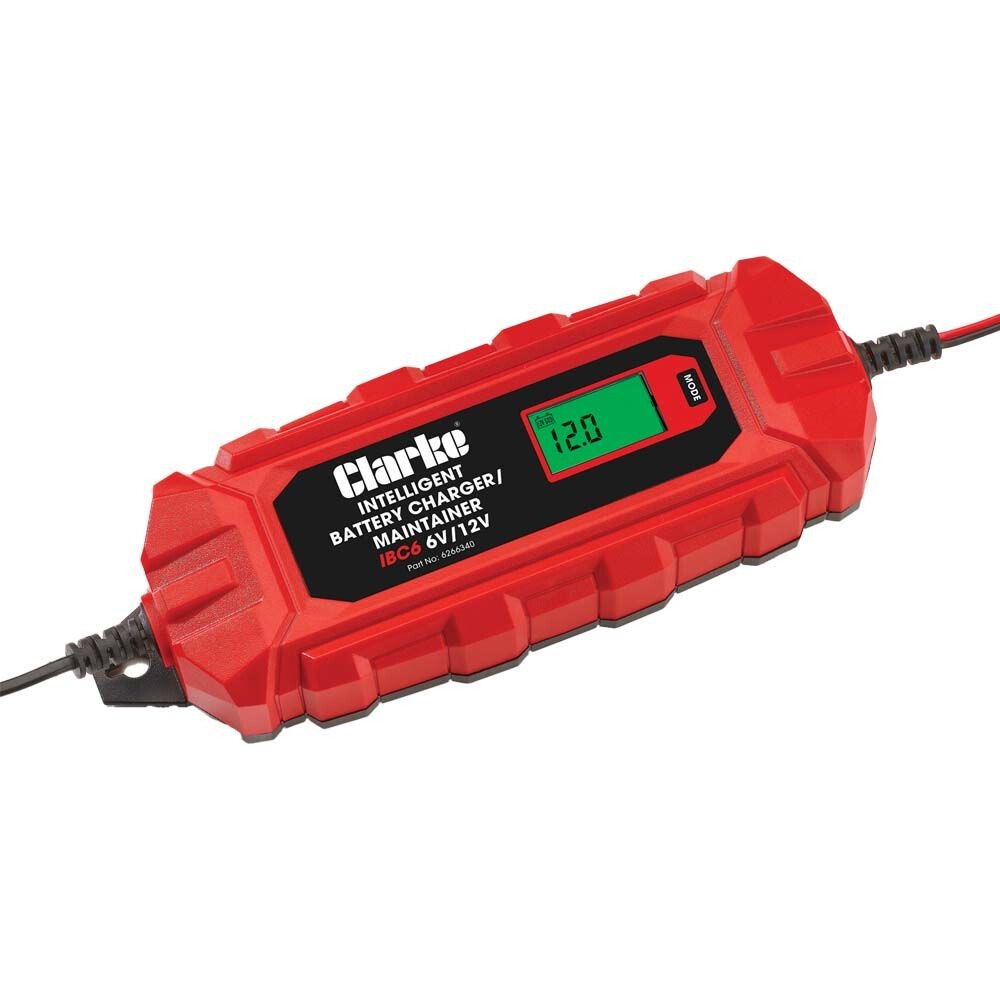 Clarke 6266340 IBC6 6/12V Intelligent 6A Battery Charger