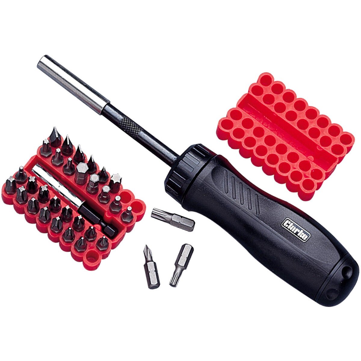 Clarke CHT343 34 Piece Gearless Screwdriver Kit 1801343