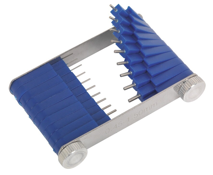 Sealey CJT01 Carburettor Jet Tool 0.45-1.5mm 20pc