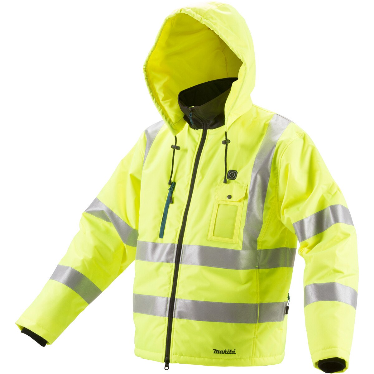 Makita CJ106DZ Body Only 12V CXT Hi-Vis Heated Jacket from Lawson HIS