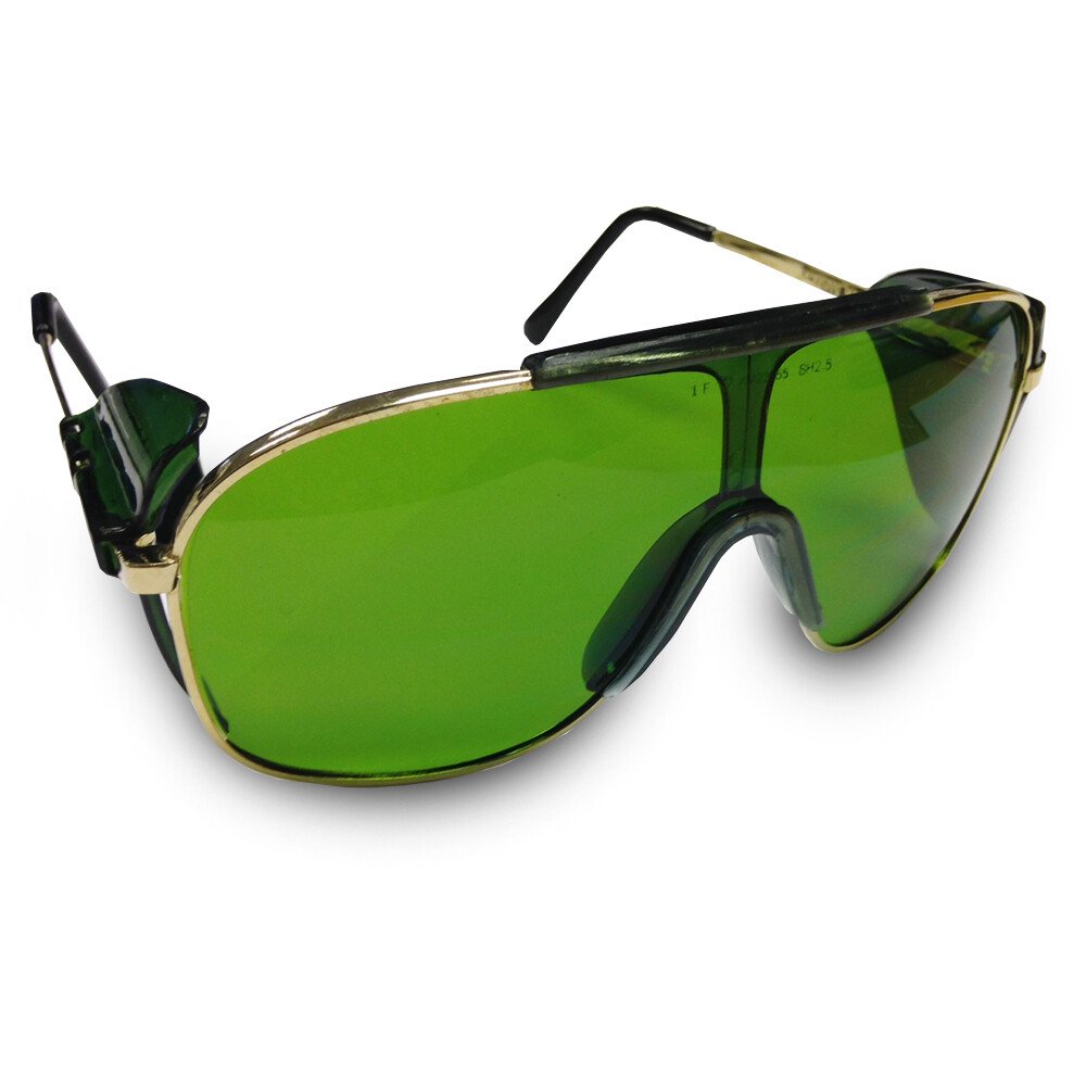 JSP ILES 'Durban' Green Tinted Anti-Glare Safety Spectacle