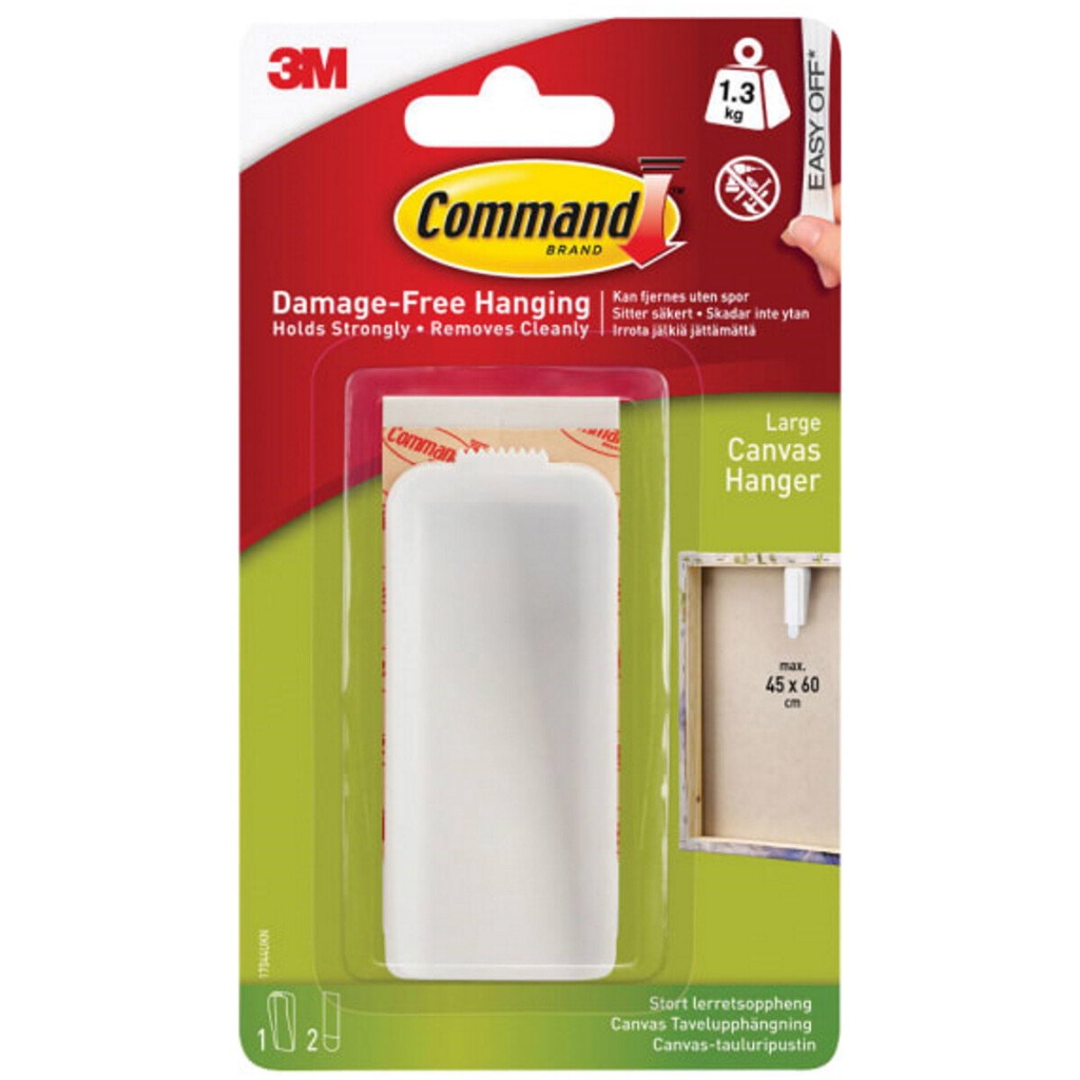 Command 17044 Large Canvas Hanger COM17044
