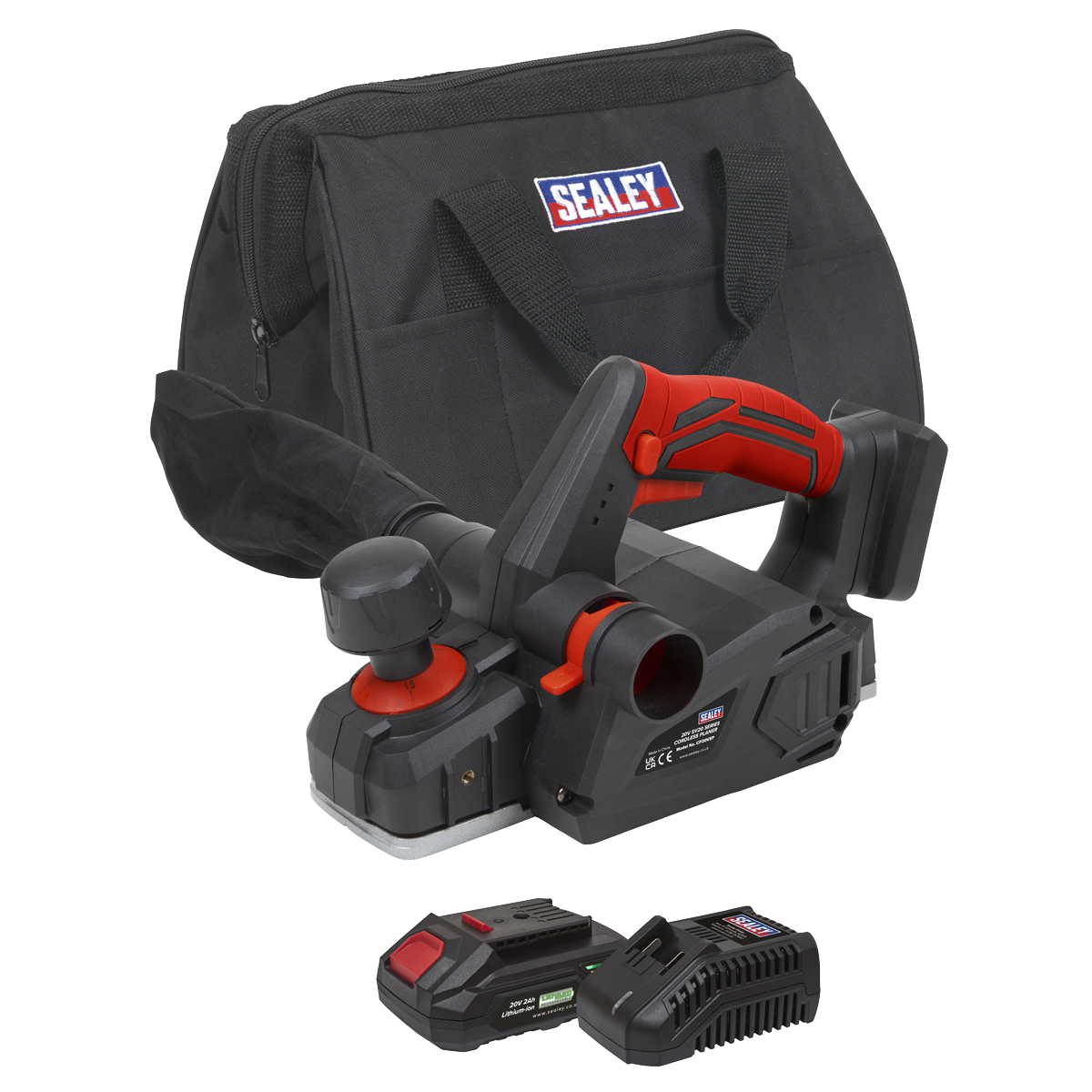 Sealey CP20VEPKIT1 20V 2Ah SV20 Series Cordless Planer Kit