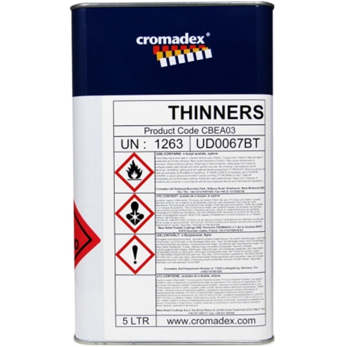 Cromadex No.1 Paint Thinner 5L