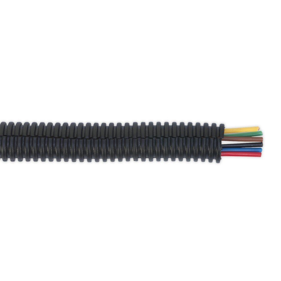 Sealey CTS1250 Convoluted Cable Sleeving Split ø12-16mm 50mtr