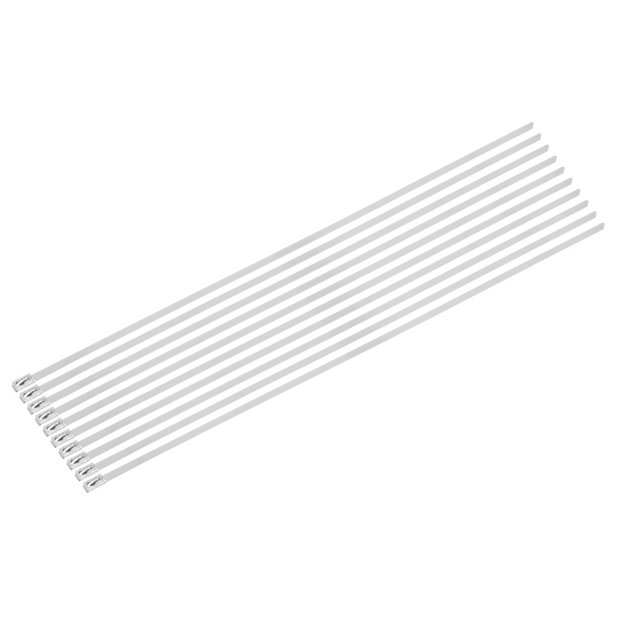 Sealey CTSS300 Stainless Steel Cable Tie 300mm x 4.6mm - Pack of 100