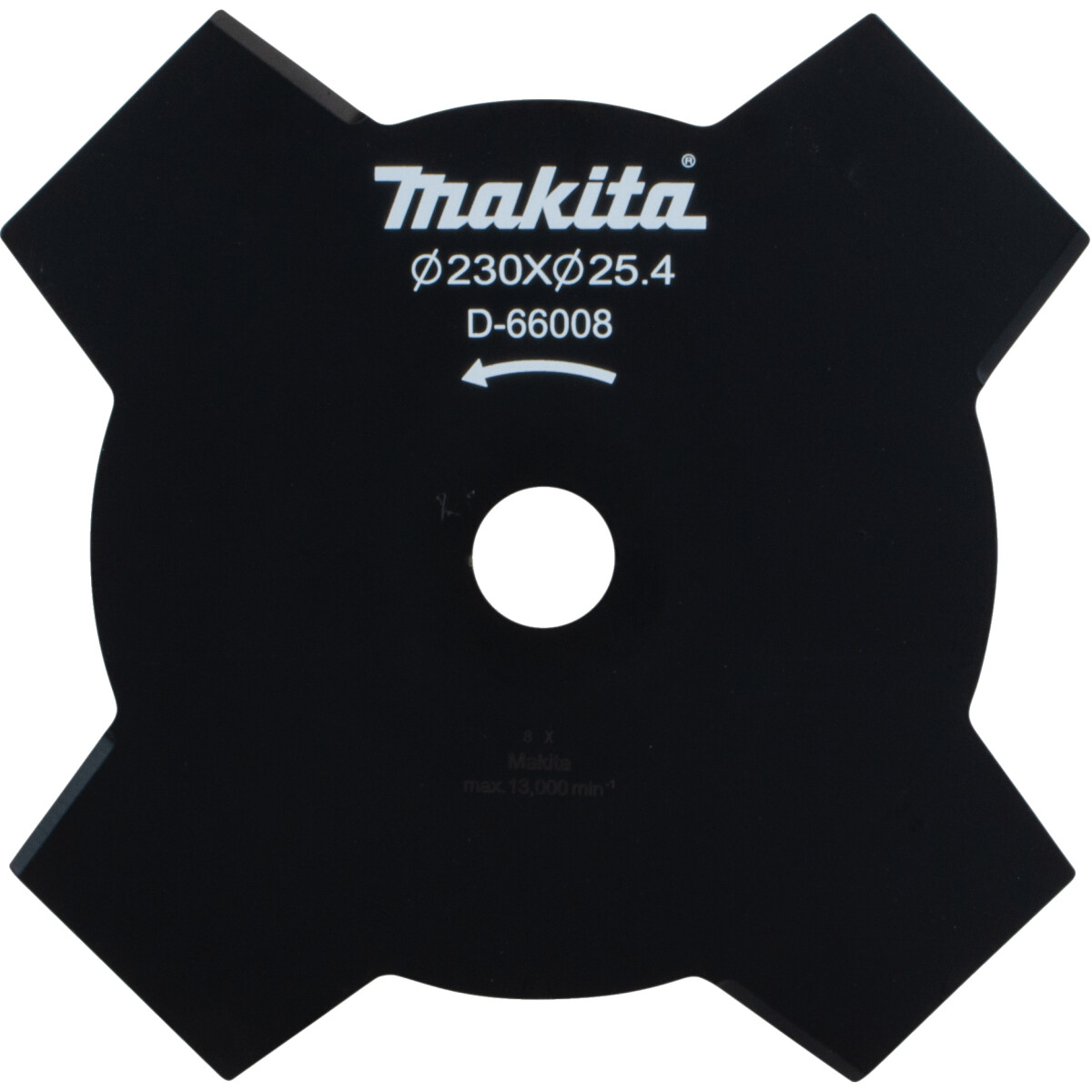 Makita D-66008 Brush Cutter Blade 4 tooth 9"