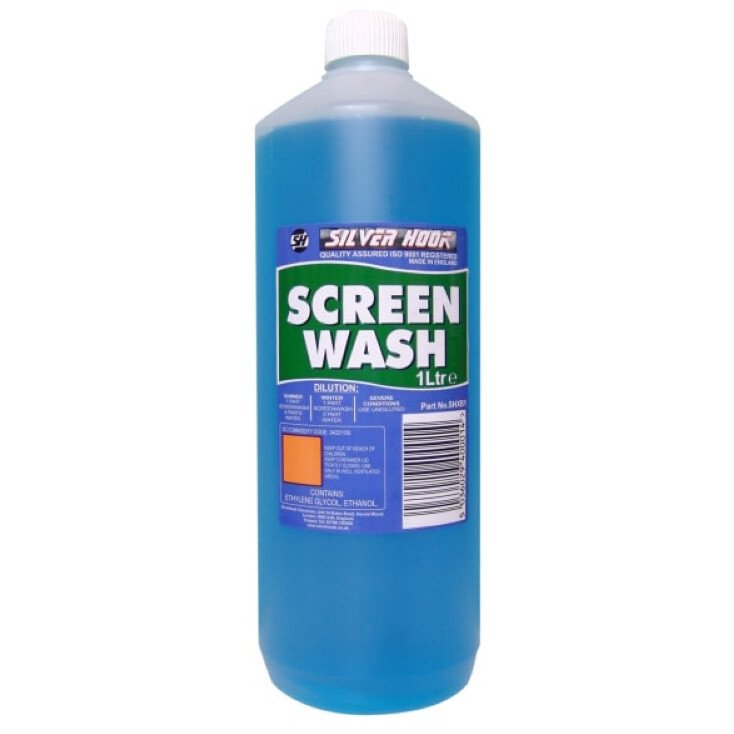 Silver Hook Concentrated Screen Wash All Seasons 1Ltr